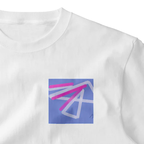 【Abstract Design】No title🤭 ワンポイントTシャツ