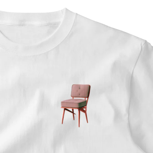 【アート】レトロかわいいクッションチェア💗-PK One Point T-Shirt