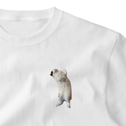 猫寝#2 ワンポイントTシャツ