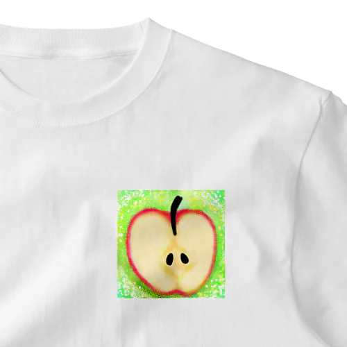 一つ目の林檎  お話の世界【虹色空うさぎ】 One Point T-Shirt