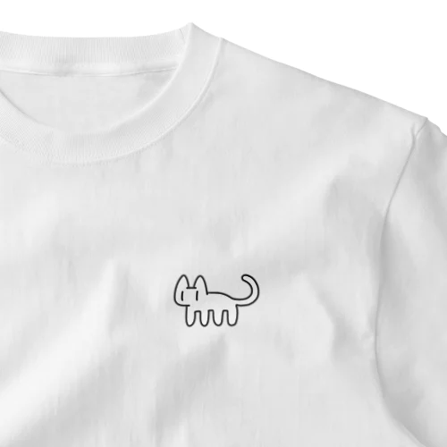 ねこ One Point T-Shirt