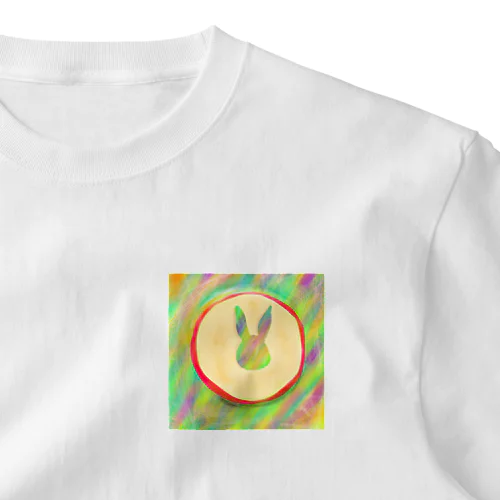 三つ目の林檎  お話の世界  【虹色空うさぎ】 One Point T-Shirt