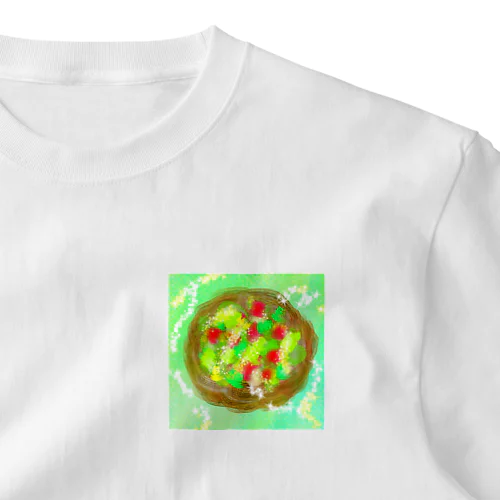 林檎のサラダ  お話の世界  【虹色空うさぎ】 One Point T-Shirt