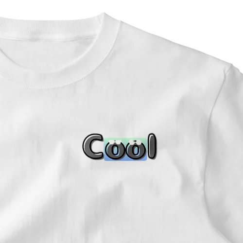 【LetterDesigns】Cool👶🏻🍼 -BK ワンポイントTシャツ