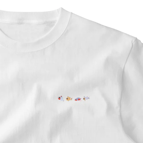 幼魚だから小さいよ ワンポイントTシャツ