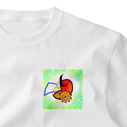 林檎の車  お話の世界  【虹色空うさぎ】 One Point T-Shirt