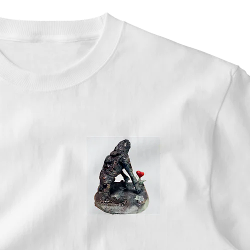 絶望の世界に見つけた花❤️ One Point T-Shirt