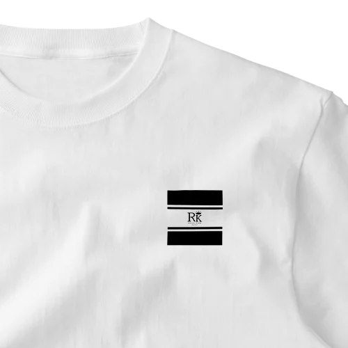 R K デザイン ワンポイントTシャツ