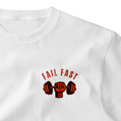 FAIL FAST ワンポイントTシャツ