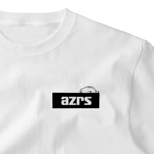 azrsロゴ(black) ワンポイントTシャツ