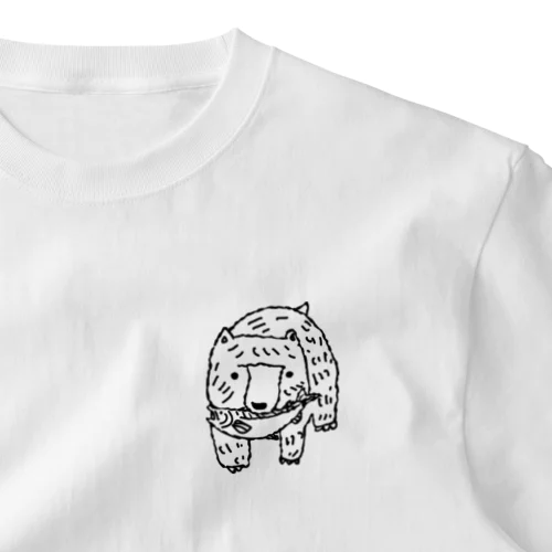 キムンカムイ君　1色 ワンポイントTシャツ