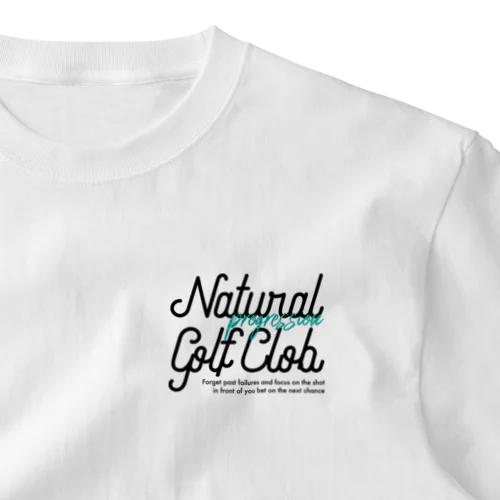 natural golf club One Point T-Shirt