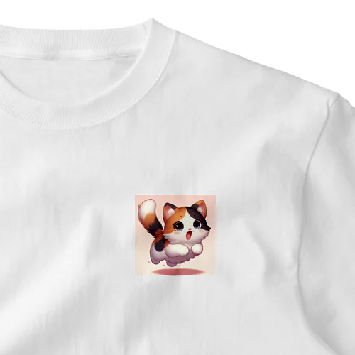 三毛猫　プクちゃん One Point T-Shirt