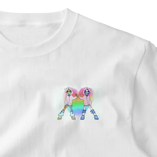 Unicorn Gemini ワンポイントTシャツ