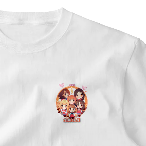 4．みんなちがってみんないい☆SMILE★ ワンポイントTシャツ