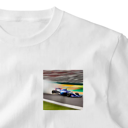 スピードの彩り - F1レーシング ワンポイントTシャツ