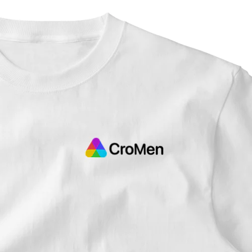 CroMen Tシャツ(白) One Point T-Shirt