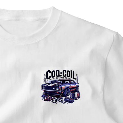 イカしてる🚗 ワンポイントTシャツ