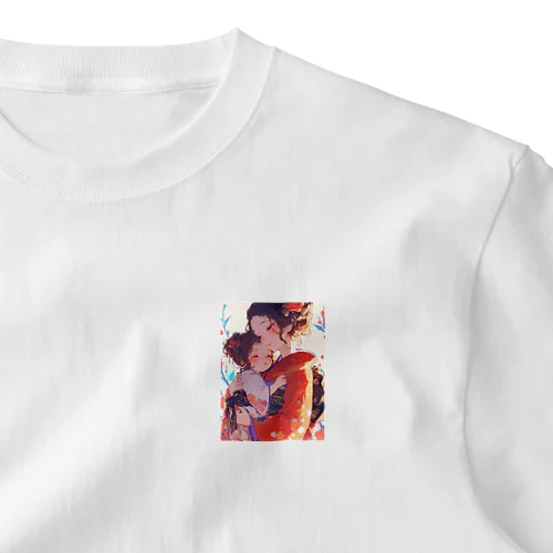 ママ大好き　ラフルール　1859 ワンポイントTシャツ