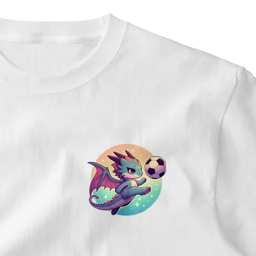 幸運の翼ドラゴンキック ワンポイントTシャツ