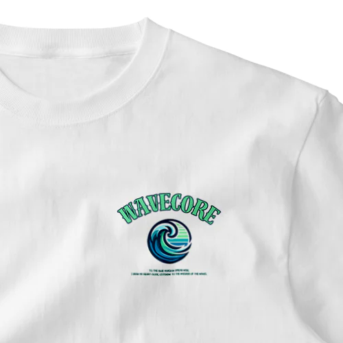 WAVE CORE -海の音- ワンポイントTシャツ