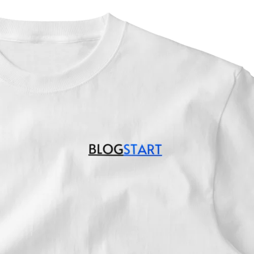 BLOGSTART ワンポイントTシャツ