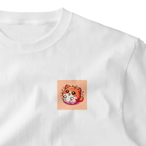 まんまるこねこ One Point T-Shirt