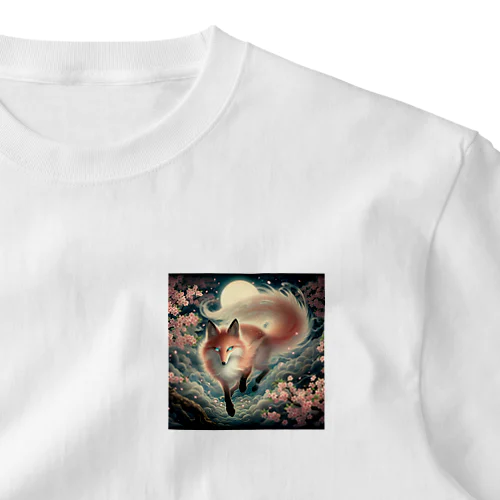 幻想狐 ワンポイントTシャツ