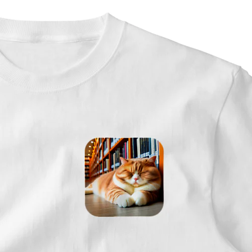 眠りネコ One Point T-Shirt