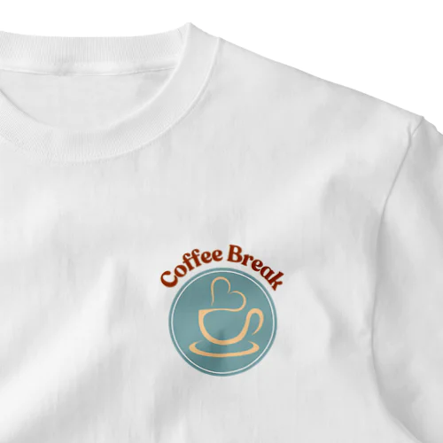 「coffee break 」ワンポイントTシャツ ワンポイントTシャツ