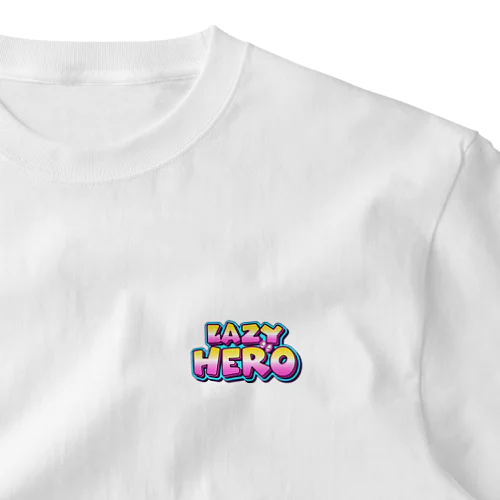 レイジーヒーロー（ロゴ）のワンポイントTシャツ ワンポイントTシャツ