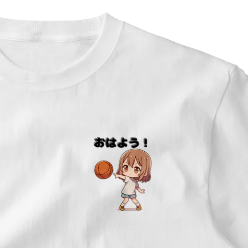 ガールズ バスケット 02 ワンポイントTシャツ