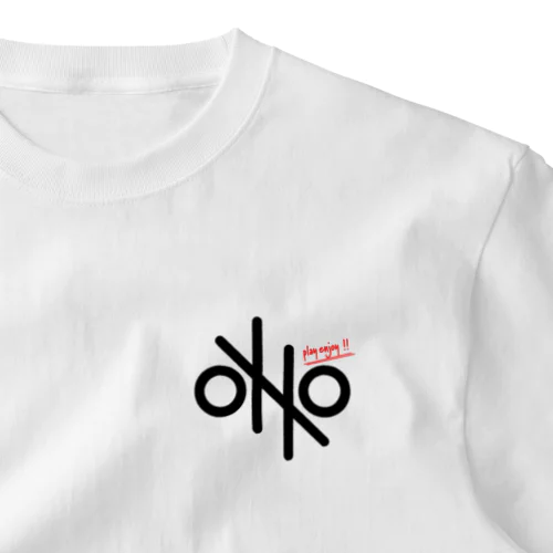 oHo goods (simple logo) ワンポイントTシャツ