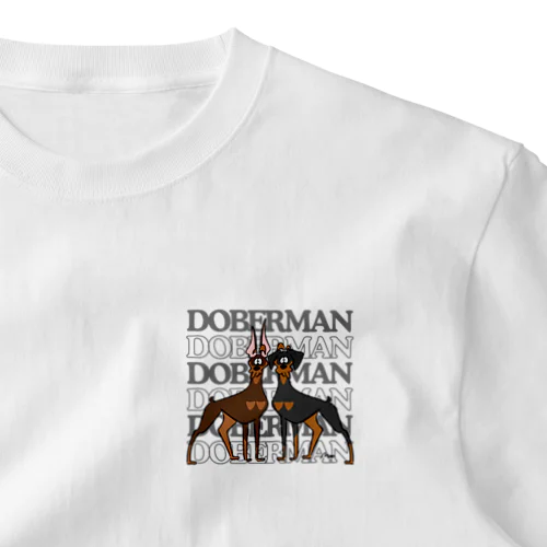 DOBERMAN One Point T-Shirt