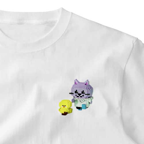 LEOPIYO RUN ワンポイントTシャツ