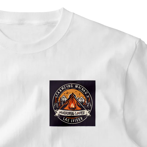 キャンプモーニングLover One Point T-Shirt
