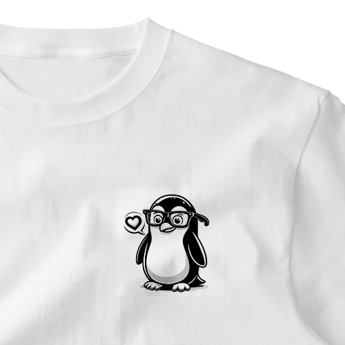 愛情ペンギン One Point T-Shirt