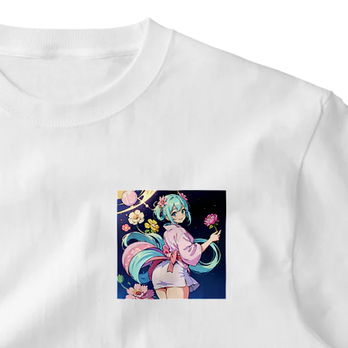 魔法浴衣少女 One Point T-Shirt