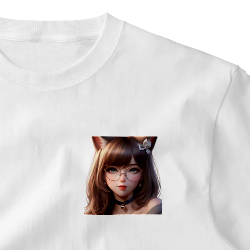 ねこニコばん One Point T-Shirt