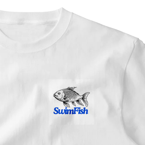 SwimFish(泳ぐ魚) ワンポイントTシャツ