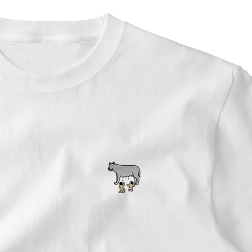 カピトリーノの牝狼 | Capitoline Wolf ワンポイントTシャツ