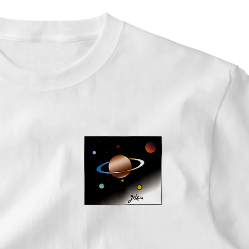 宇宙～土星～ One Point T-Shirt