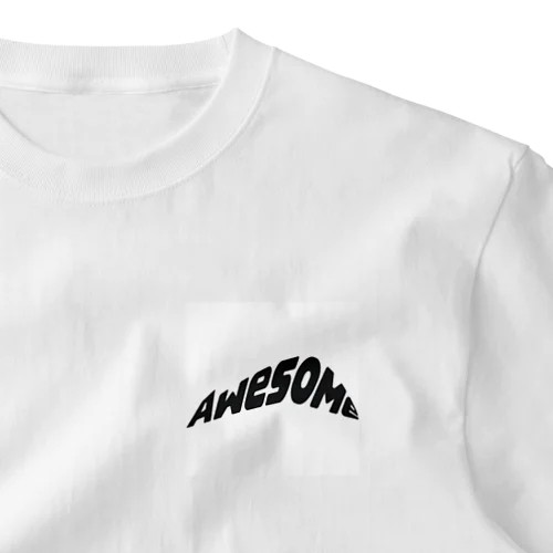 1日の始まりはAwesome ワンポイントTシャツ