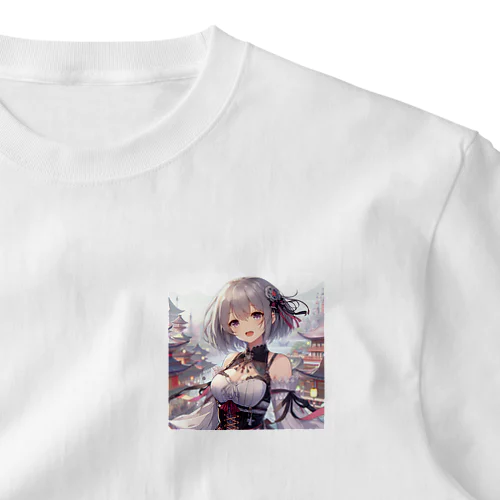 銀髪の女の子9 ワンポイントTシャツ