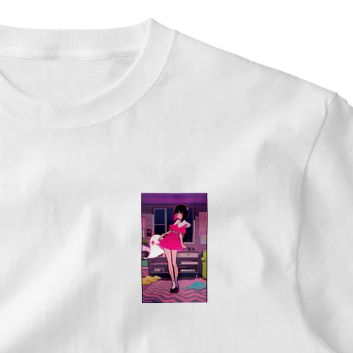 ゴーストGIRL One Point T-Shirt