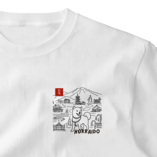 ShibaShiba ワンポイントTシャツ