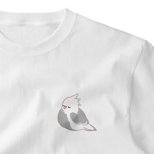 ねむねむオカメインコ WF ワンポイントTシャツ