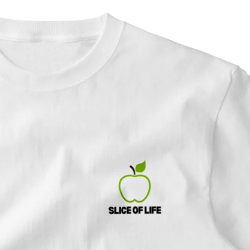 人生の一片「Slice of Life」 ワンポイントTシャツ