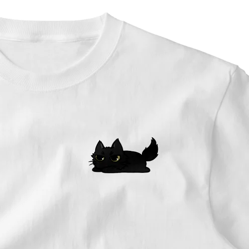 ねころびじじまる ワンポイントTシャツ