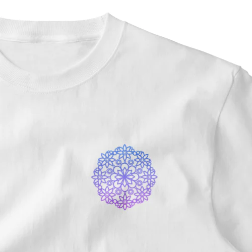 MANDALA •6• (G) ワンポイントTシャツ